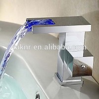 Deck Mounted Square LED Basin Faucets