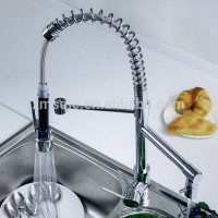 Single Handle Chrome LED Kitchen Faucet