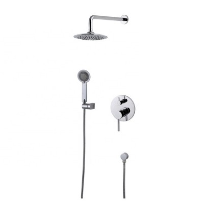 Factory direct modern shower faucet with handheld thermostatic brass bath and shower faucets mixers taps sets