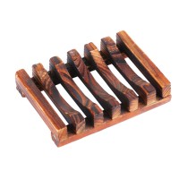 Bulk Eco Friendly Unique Pretty Neat Travel Hotel Bathtub Wood Biodegradable Bamboo Soap Dish Holder Tray