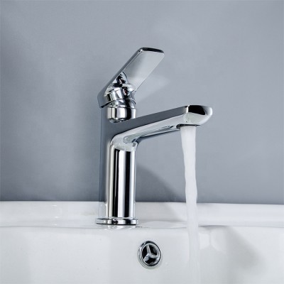 Waterfall Single Handle Brass Basin Faucets Mixer Taps