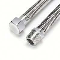 F1/2''XM1/2''/ F3/4''XF3/4'' Stainless steel corrugated water hose for faucet