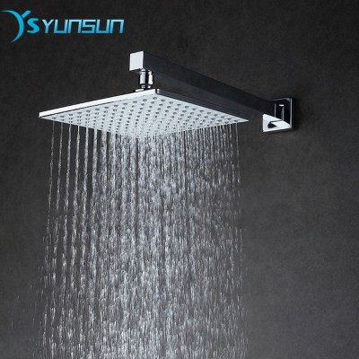 Hot sale cheap price chrome waterfall brass wall bath manufacturers bathroom rain  shower mixer faucet