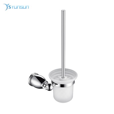 Chrome Modern Toilet Brush Holder Bathroom Accessories Wholesale