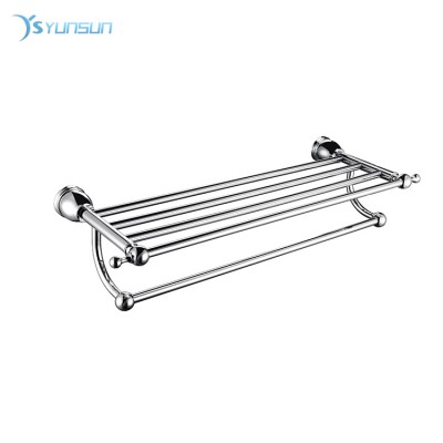 Chrome Modern Stainless Steel Towel Shelf  Bathroom Accessories