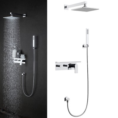 Kaiping shower faucet thermostatic massage rainfall antique brass modern chrome faucet accessory  faucet bathroom shower set